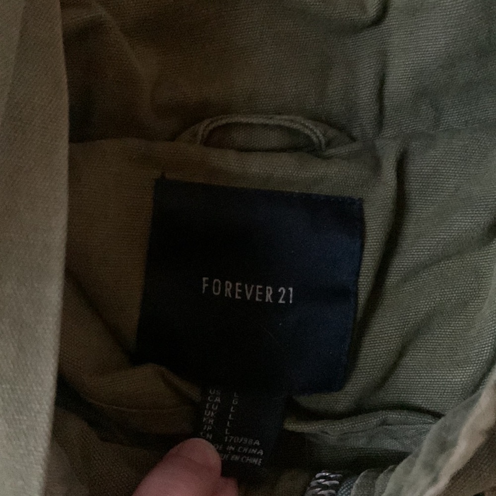 Green Cargo Jacket - image 2